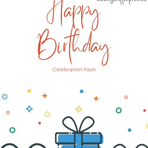 Happy Birthday Celebration Pack