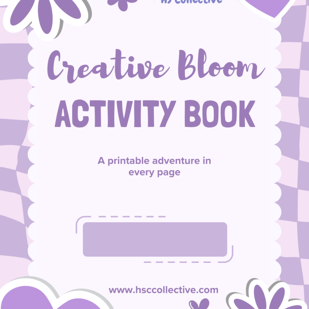 Creative Bloom Activity Book